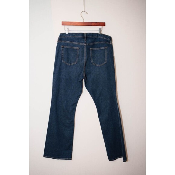 Gap Denim womens jeans 16/33R Boot cut Dark wash - Picture 3 of 6